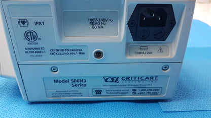 Lot of 6 CSI Criticare ComfortCuff 506NT3 Series Patient Monitors