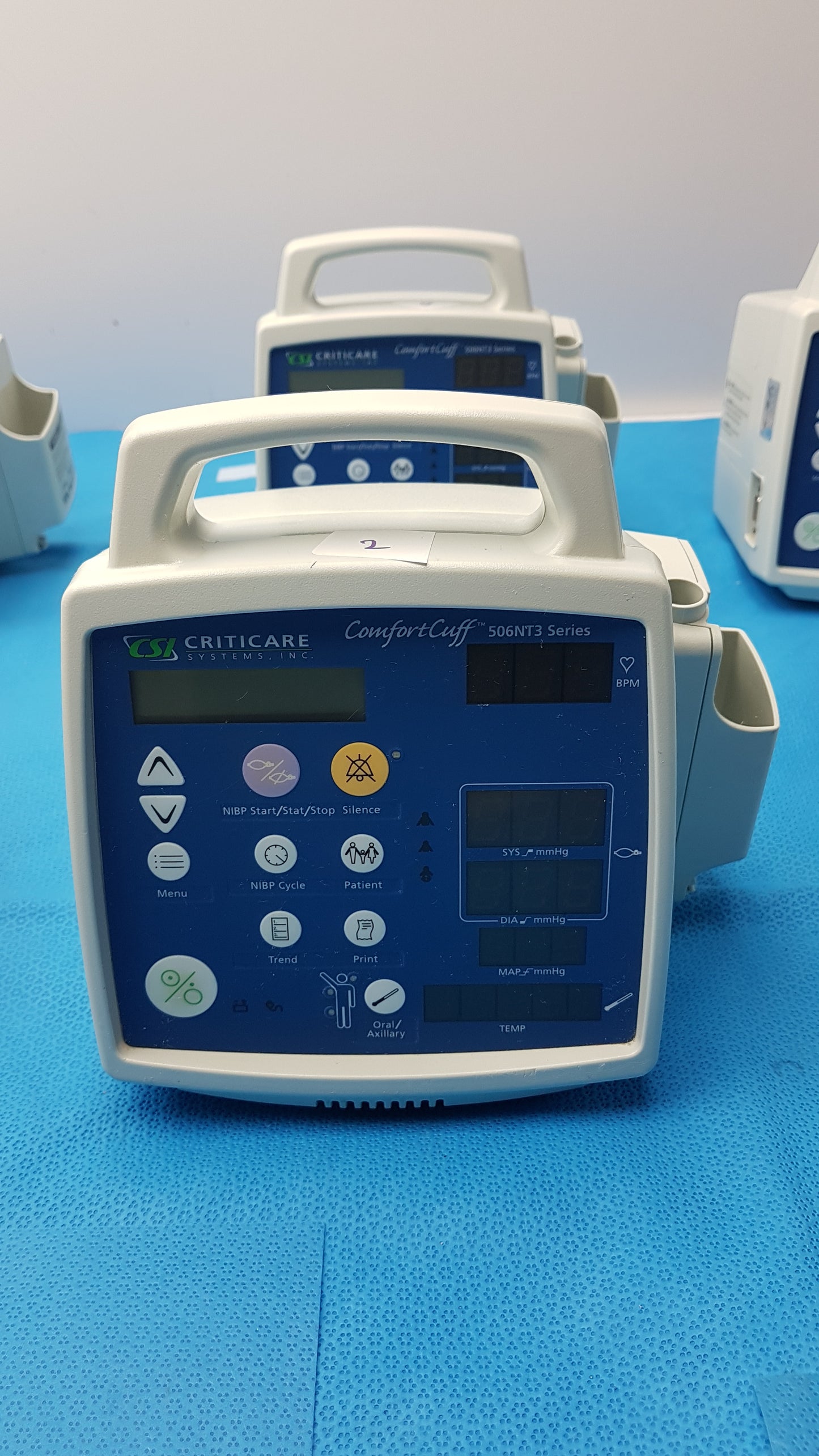 Lot of 6 CSI Criticare 506NT3 Series Patient Monitors