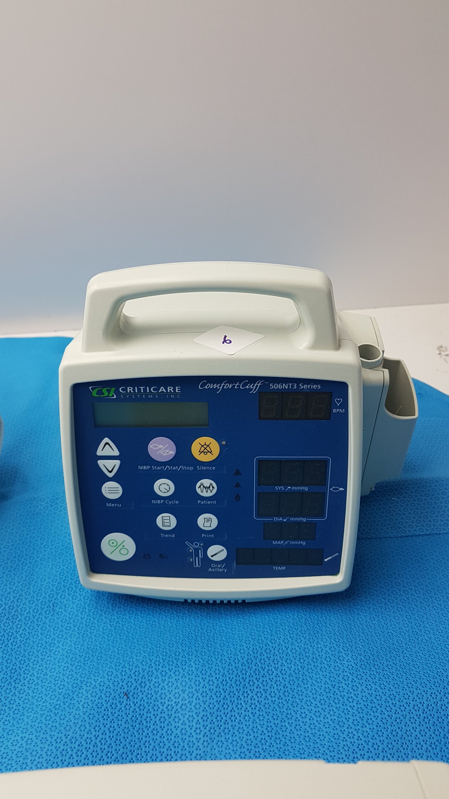 Lot of 6 CSI Criticare 506NT3 Series Patient Monitors