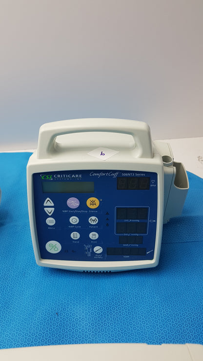 Lot of 6 CSI Criticare 506NT3 Series Patient Monitors