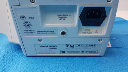 Lot of 6 CSI Criticare 506NT3 Series Patient Monitors