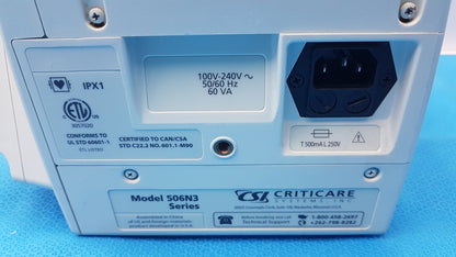 Lot of 6 CSI Criticare 506NT3 Series Patient Monitors