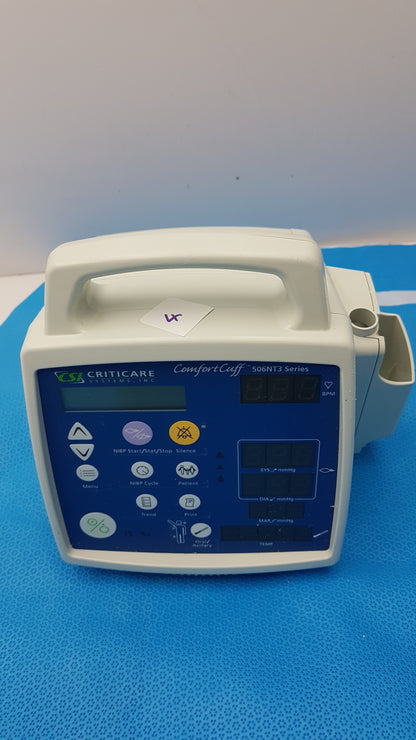 Lot of 6 CSI Criticare 506NT3 Series Patient Monitors