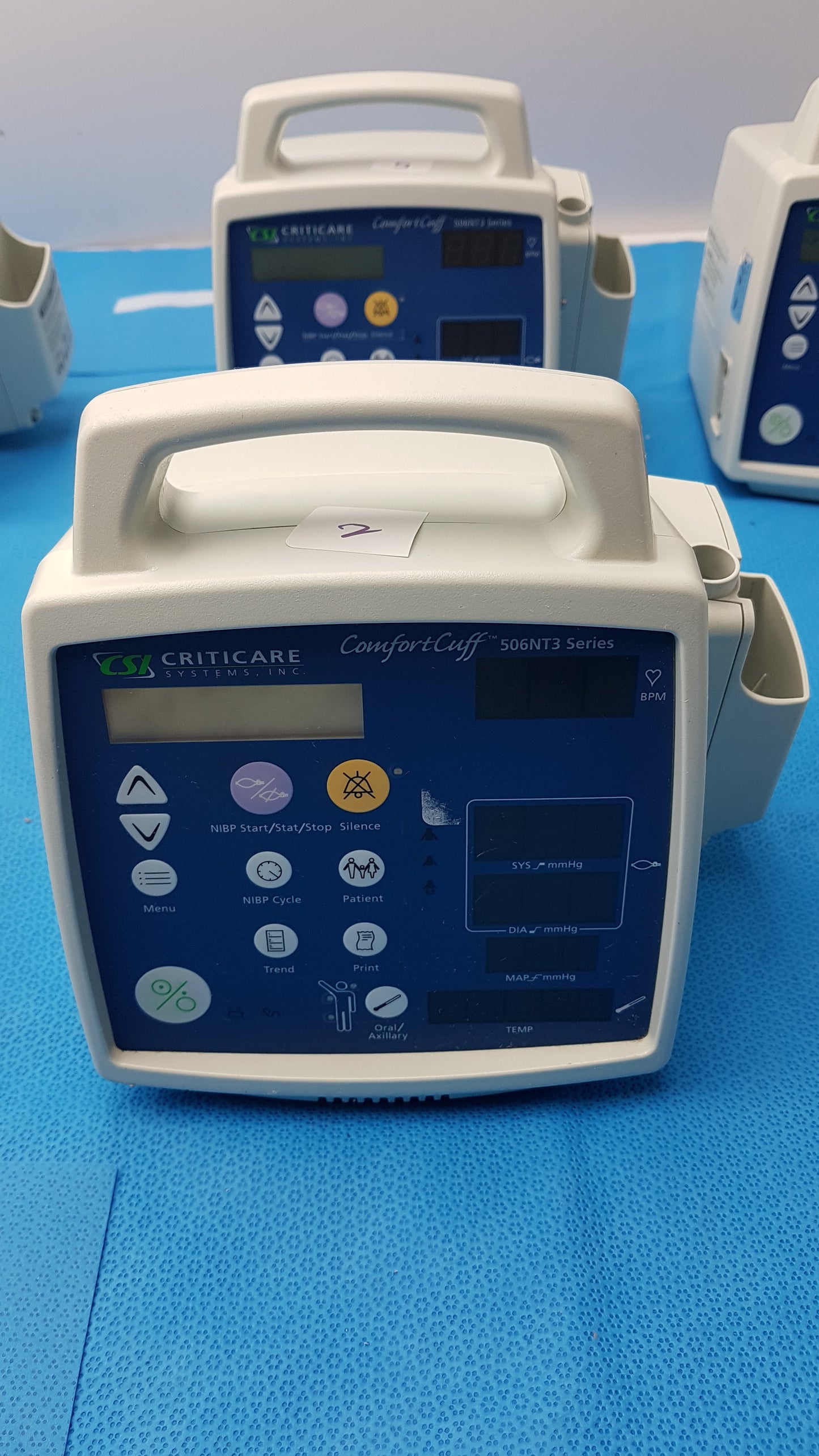 Lot of 6 CSI Criticare 506NT3 Series Patient Monitors