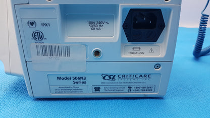 Lot of 2 CSI Criticare 506NT3 Series Patient Monitors