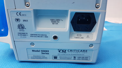 Lot of 2 CSI Criticare 506NT3 Series Patient Monitors