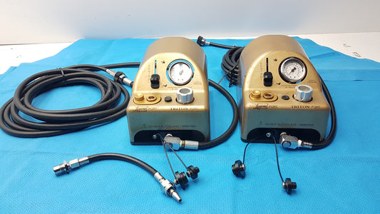 Lot of 2 Medtronic Midas Rex Legend Gold Pneumatic Drill Foot Control Unit
