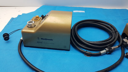 Lot of 2 Medtronic Midas Rex Legend Gold Pneumatic Drill Foot Control Unit
