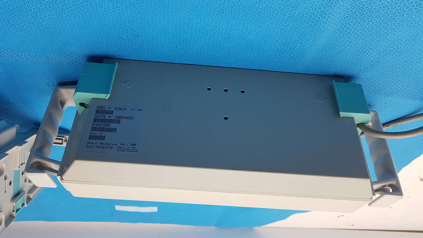 Lot of 2 Philips M1041A Module Rack For Patient Monitor