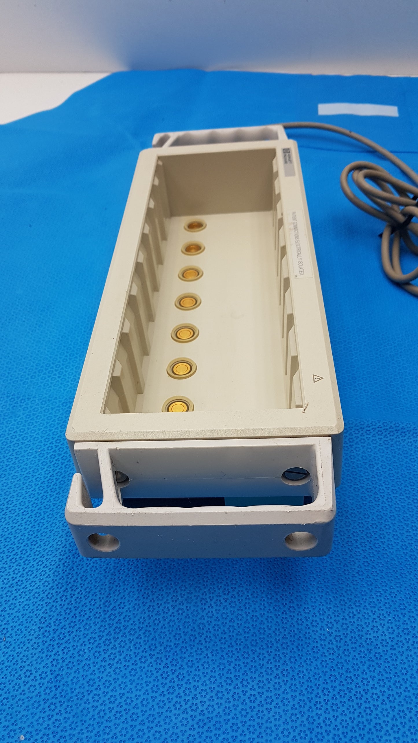 Lot of 2 Philips M1041A Module Rack For Patient Monitor