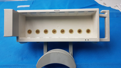 Lot of 2 Philips M1041A Module Rack For Patient Monitor