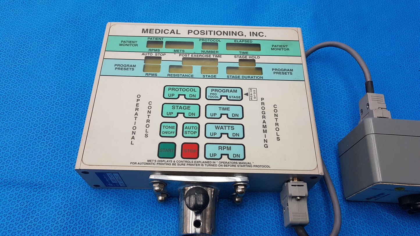 Medical Positioning 1001-AUX Stress Echo Ergometer Controller