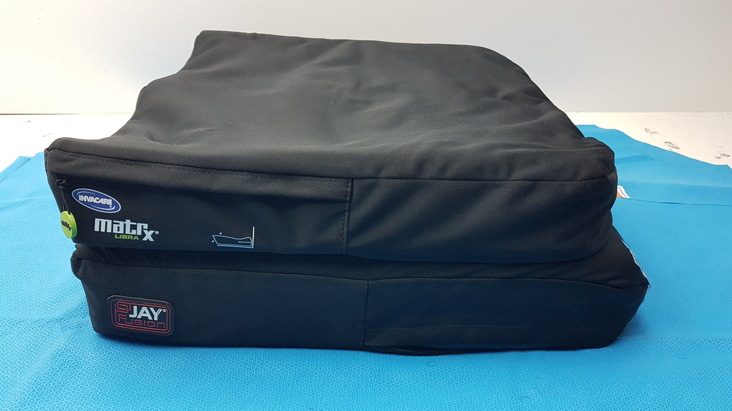 Lot of 2 Invacare Matrx Libra Wheelchair Seat Cushions