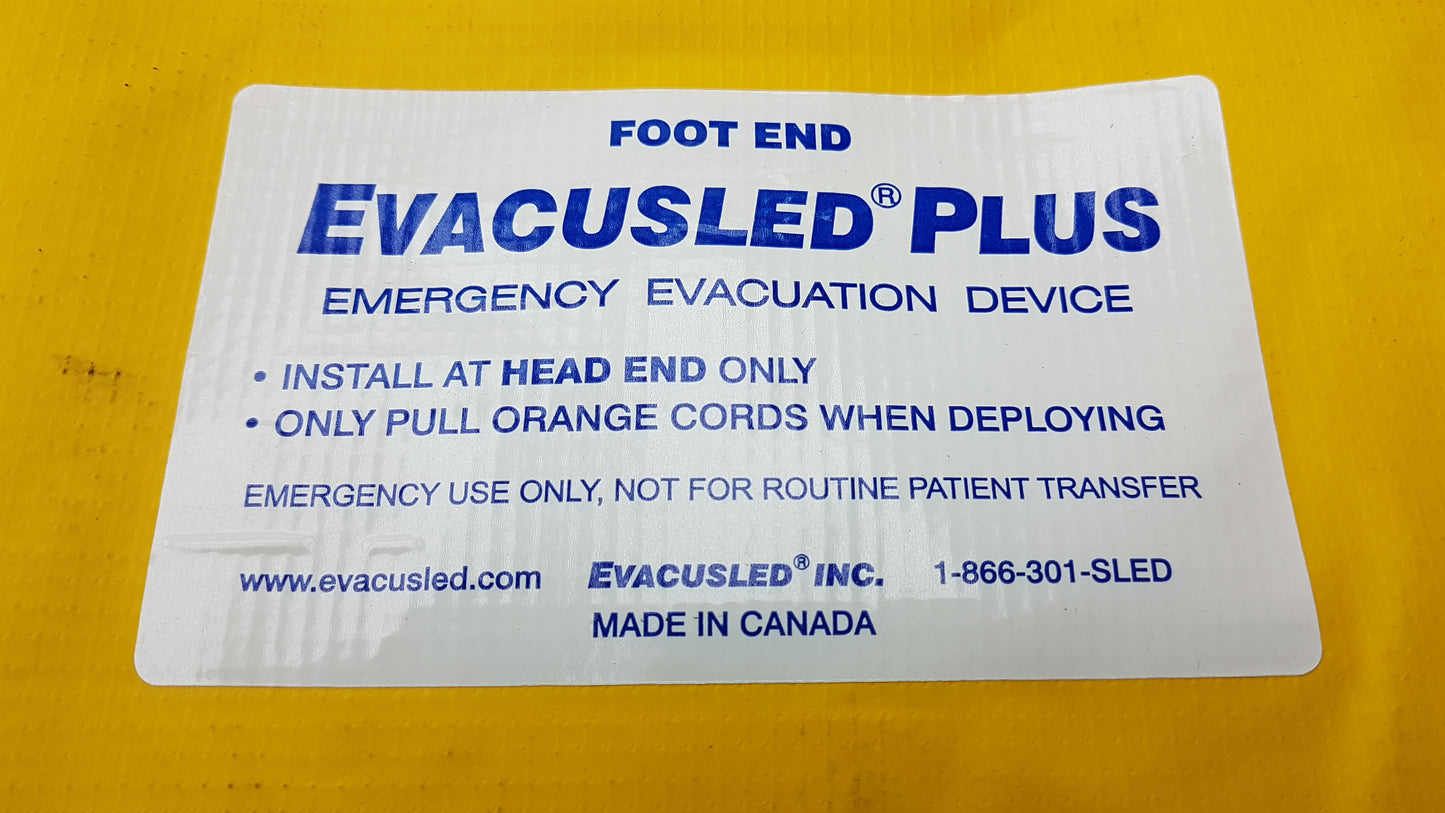 Evacusled Emergency Evacuation Sled Device