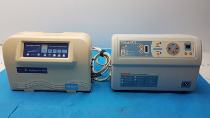 Lot of 2 Hill-Rom MDQ-79R0 Synergy Air Elite & Sunflower Sapphire Low Air Loss Pumps