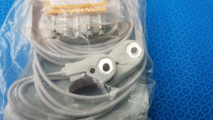 Lot of 10 Renu Medical AMC 5 Lead DIN to Pinch Telemetry Leadset Ref RM-LW-329DS50/5AT
