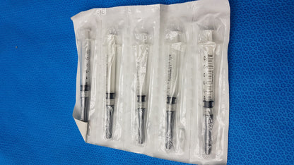 Lot of 50 Covidien Monoject 3mL Syringes Vial Access Cannula SmarTip Ref 8881540133