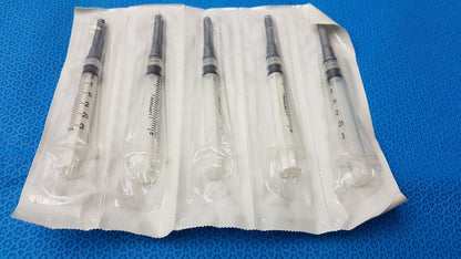 Lot of 50 Covidien Monoject 3mL Syringes Vial Access Cannula SmarTip Ref 8881540133