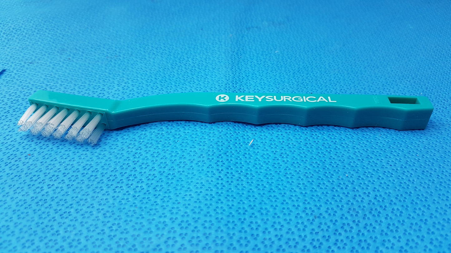 Lot of 100 Key Surgical Instrument Cleaning Brushes Toothbrush Style