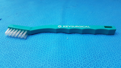 Lot of 100 Key Surgical Instrument Cleaning Brushes Toothbrush Style