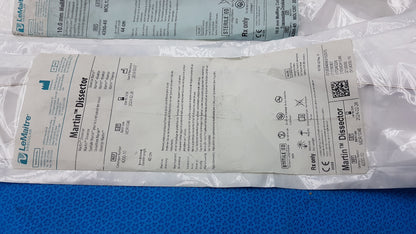 Lot of 3 LeMaitre Vascular Instruments Martin Dissector 4200-10 MollRing Cutter 4200-45 EndoHelix
