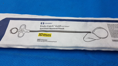 Covidien Endo Catch Gold Auto Suture 10mm Specimen Retrieval Pouch Ref 173050G