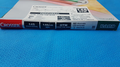 Bard 14S OTW Crosser CTO Recanalization Catheter Ref CRUO14SA