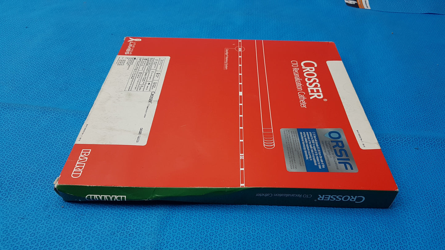 Bard 14S OTW Crosser CTO Recanalization Catheter Ref CRUO14SA