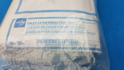 Medline DYND11519 16Fr 10ml 100% Silicone Catheter And Drainage Bag