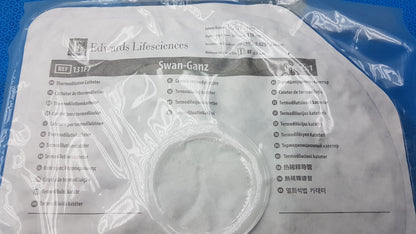 Edwards Lifesciences 131F7 Swan-Ganz Thermodilution Pulmonary Artery Catheter 7Fr