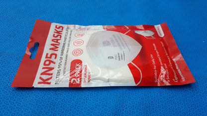 Lot of 2 Dasheng KN95 Face Masks Disposable Protective Safety Mask