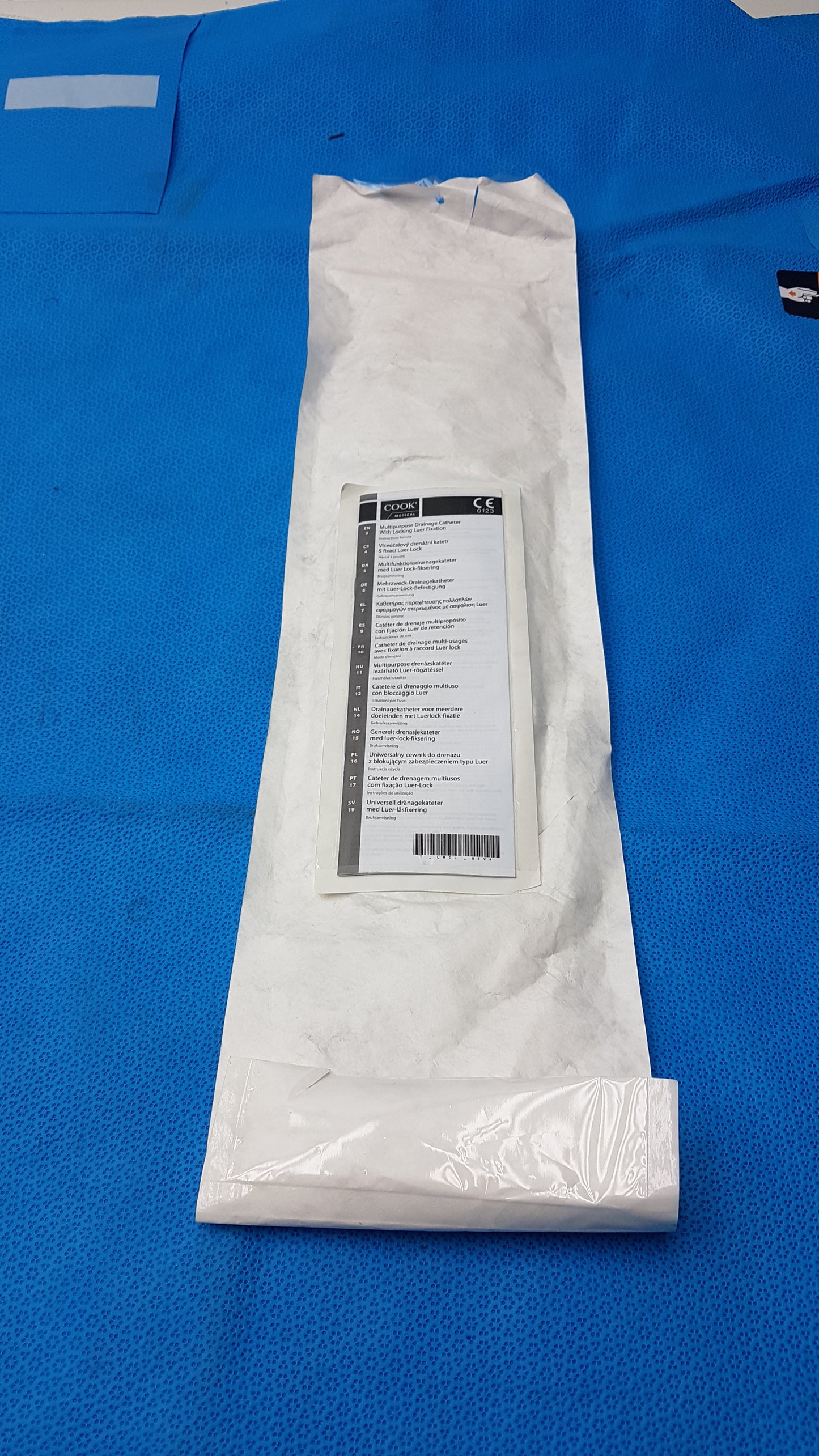 Cook Medical Multipurpose Ultrathane Drainage Catheter 18Fr 25cm Ref G07774