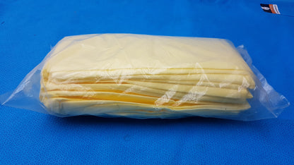 MediChoice Yellow Overhead SMS Isolation Gowns Size Large 10-Pack (Reorder 77779)