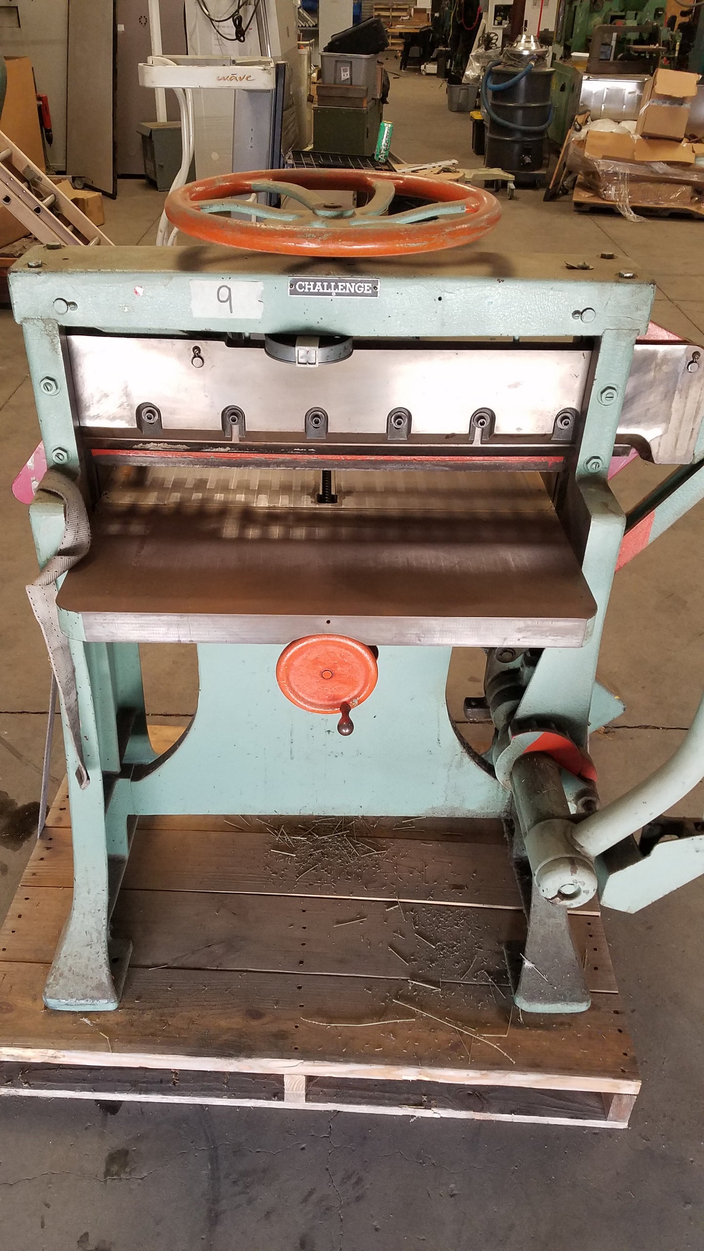 Challenge 305 Manual Hand Lever Paper Cutter Guillotine Letterpress