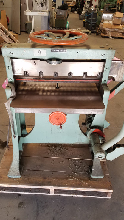 Challenge 305 Manual Hand Lever Paper Cutter Guillotine Letterpress