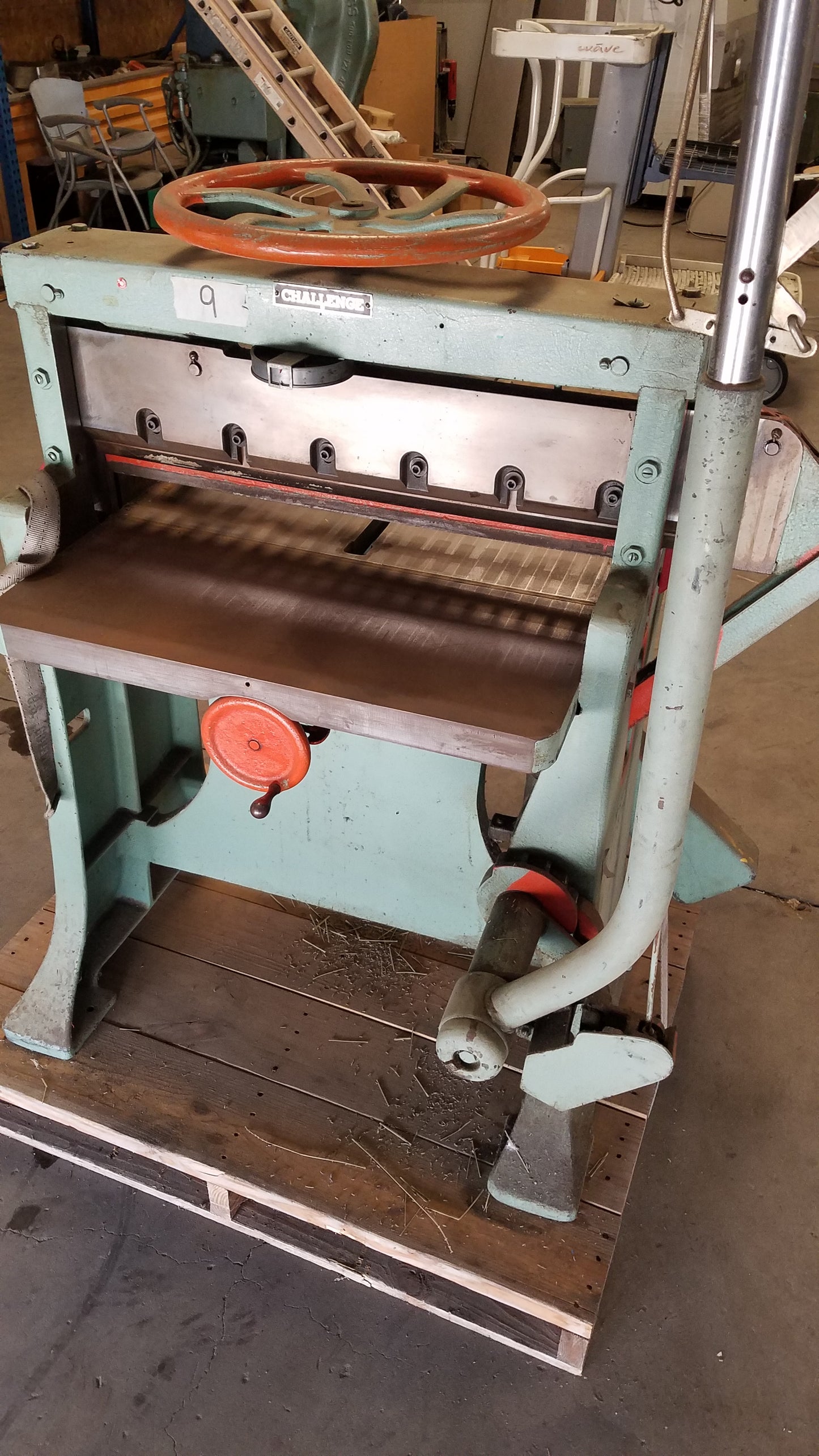 Challenge 305 Manual Hand Lever Paper Cutter Guillotine Letterpress