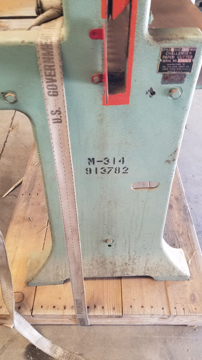 Challenge 305 Manual Hand Lever Paper Cutter Guillotine Letterpress