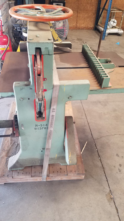 Challenge 305 Manual Hand Lever Paper Cutter Guillotine Letterpress