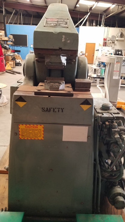 ESCO Mark 150 500-Ton Hydraulic Wire Rope Swaging Press Machine Sling Rigging