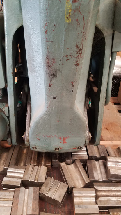 ESCO Mark 150 500-Ton Hydraulic Wire Rope Swaging Press Machine Sling Rigging