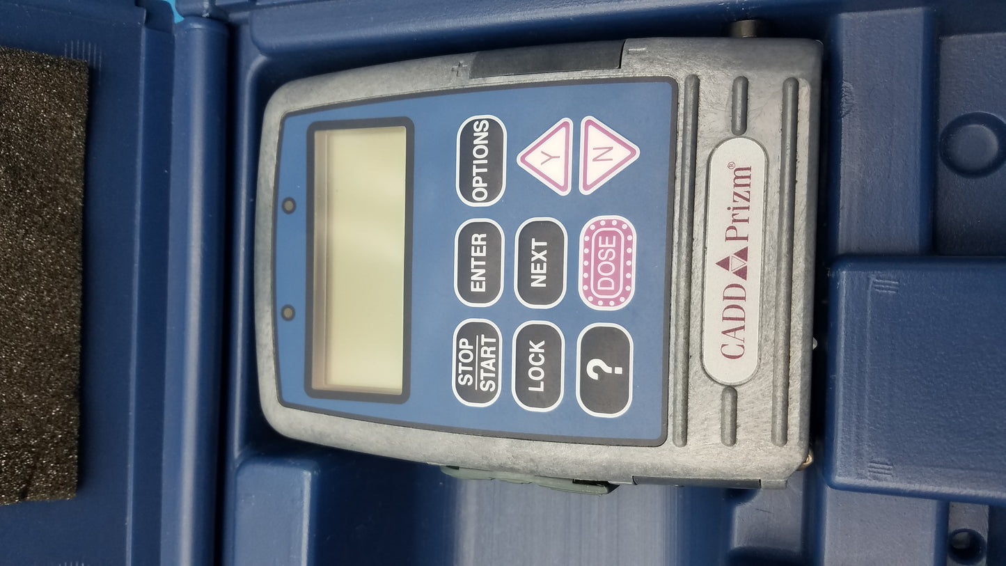 Smiths Medical 6100 Cadd Prizm Ambulatory Infusion Pump With Case Ref 21-8921-01