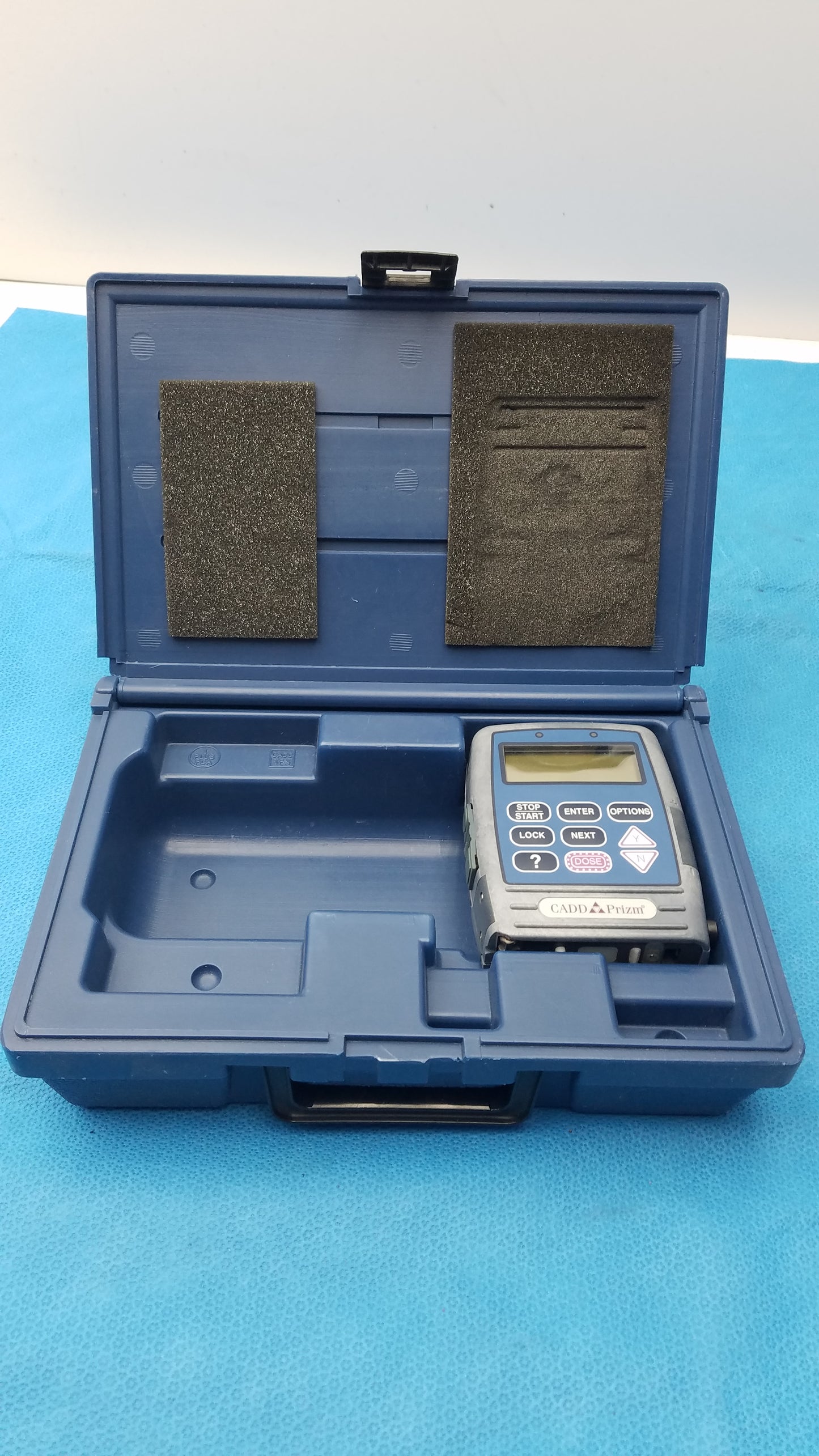 Smiths Medical 6100 Cadd Prizm Ambulatory Infusion Pump With Case Ref 21-8921-01