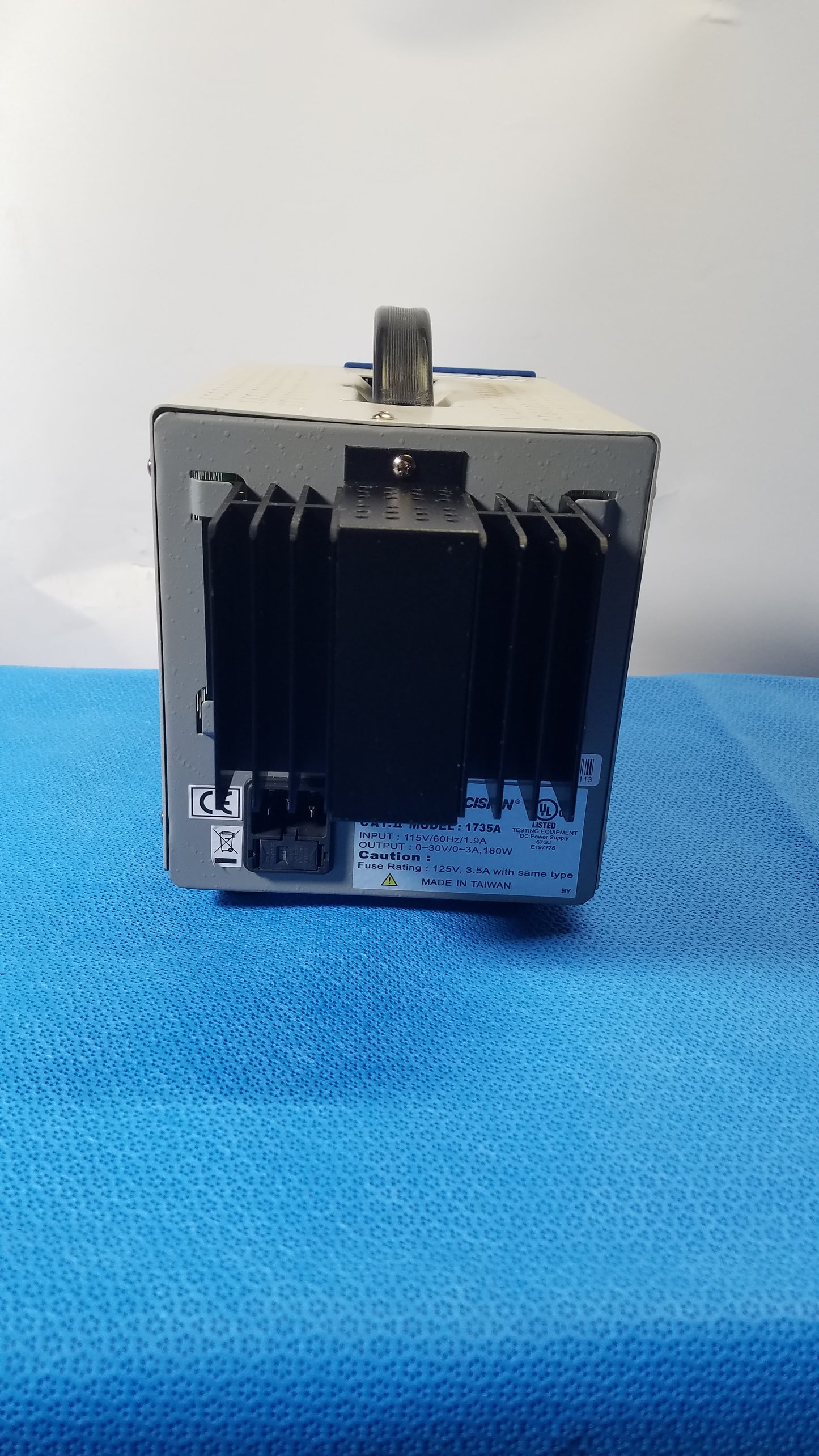 BK Precision 1735A Digital DC Power Supply 30V/3A Input 115V/60Hz