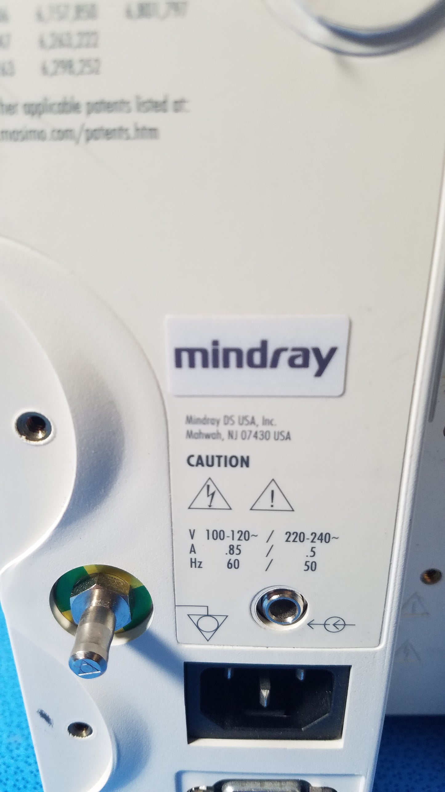 Mindray Datascope Accutorr Plus Vital Signs Monitor 0998-00-0444-93A