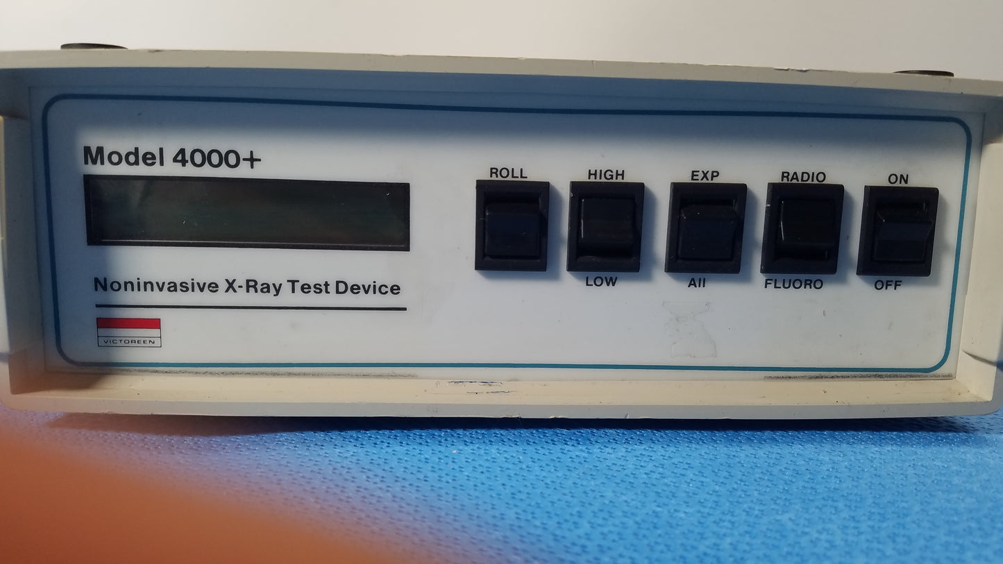 Victoreen 4000+ Non Invasive X-ray Test Device S/N 1087