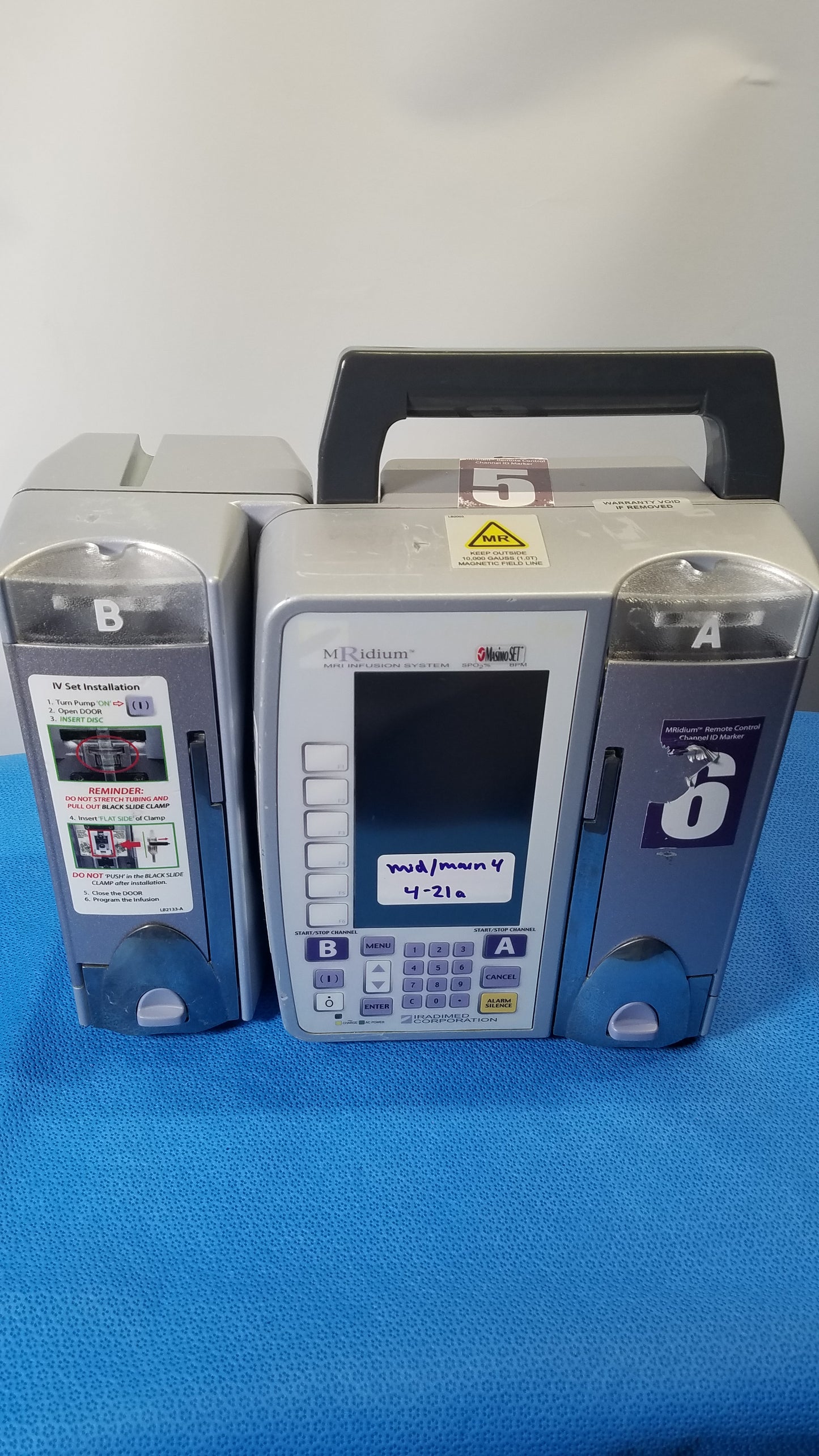 IRadimed MRidium 3860+ MRI Infusion Pump System