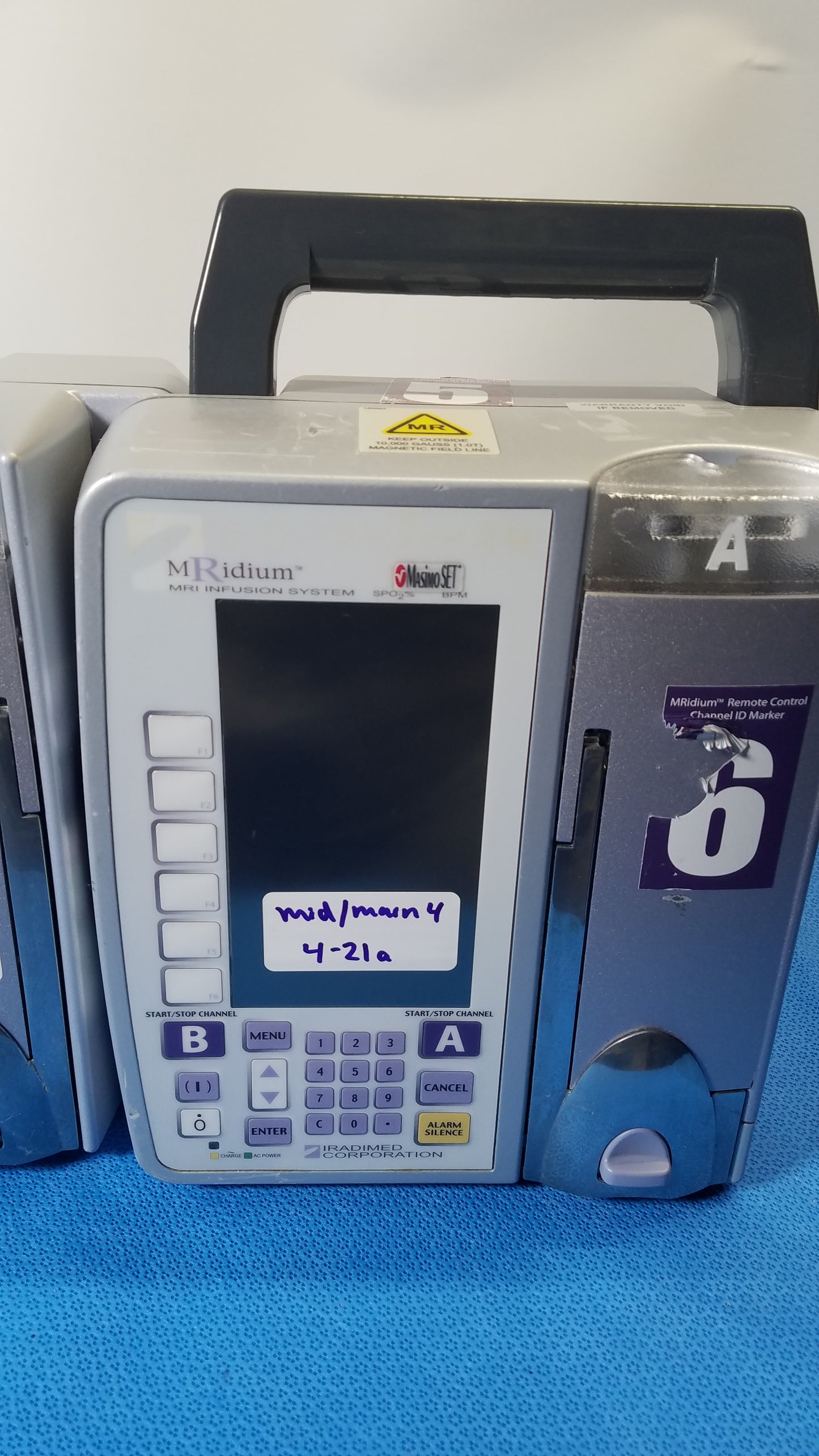 IRadimed MRidium 3860+ MRI Infusion Pump System