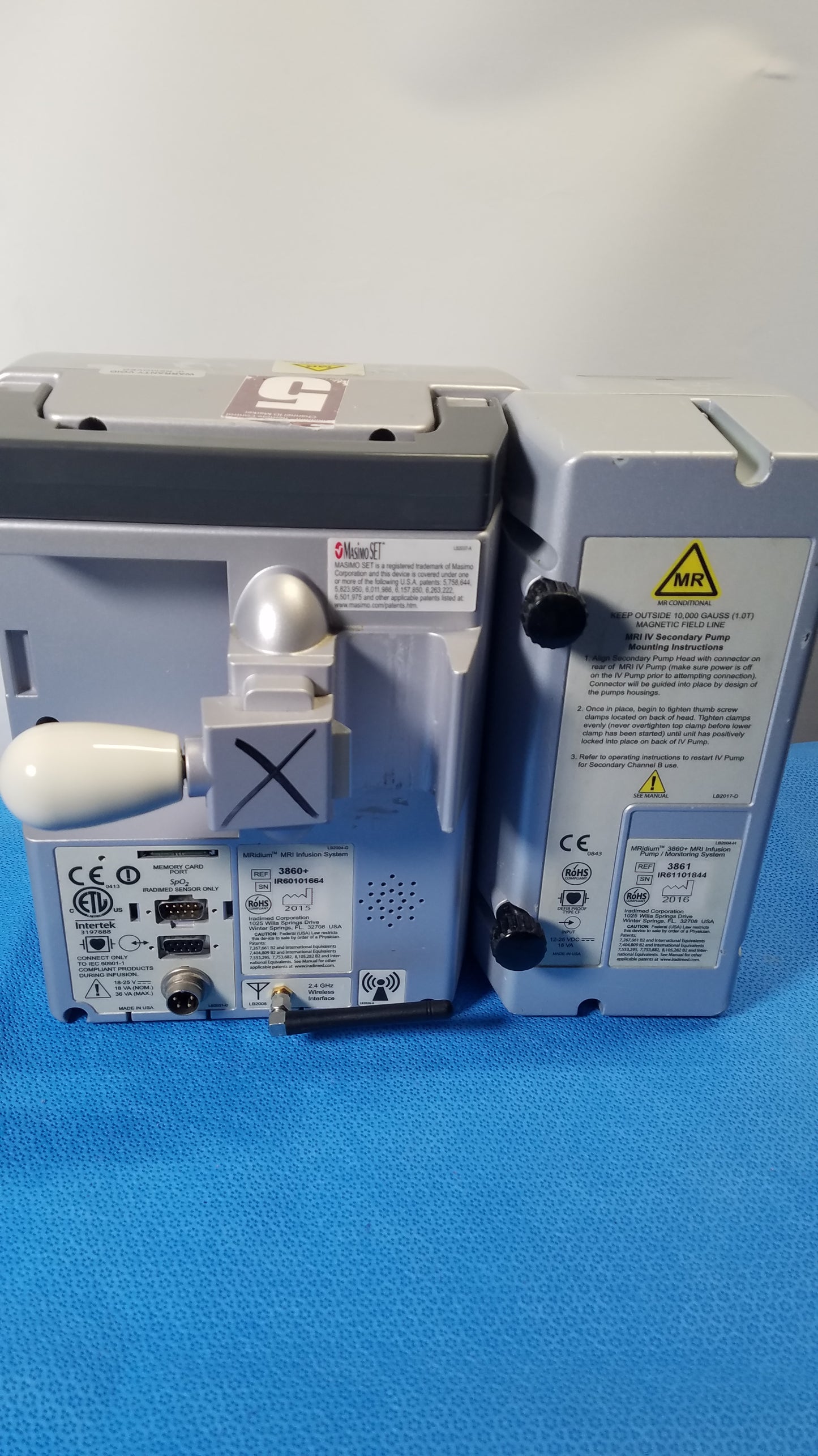 IRadimed MRidium 3860+ MRI Infusion Pump System