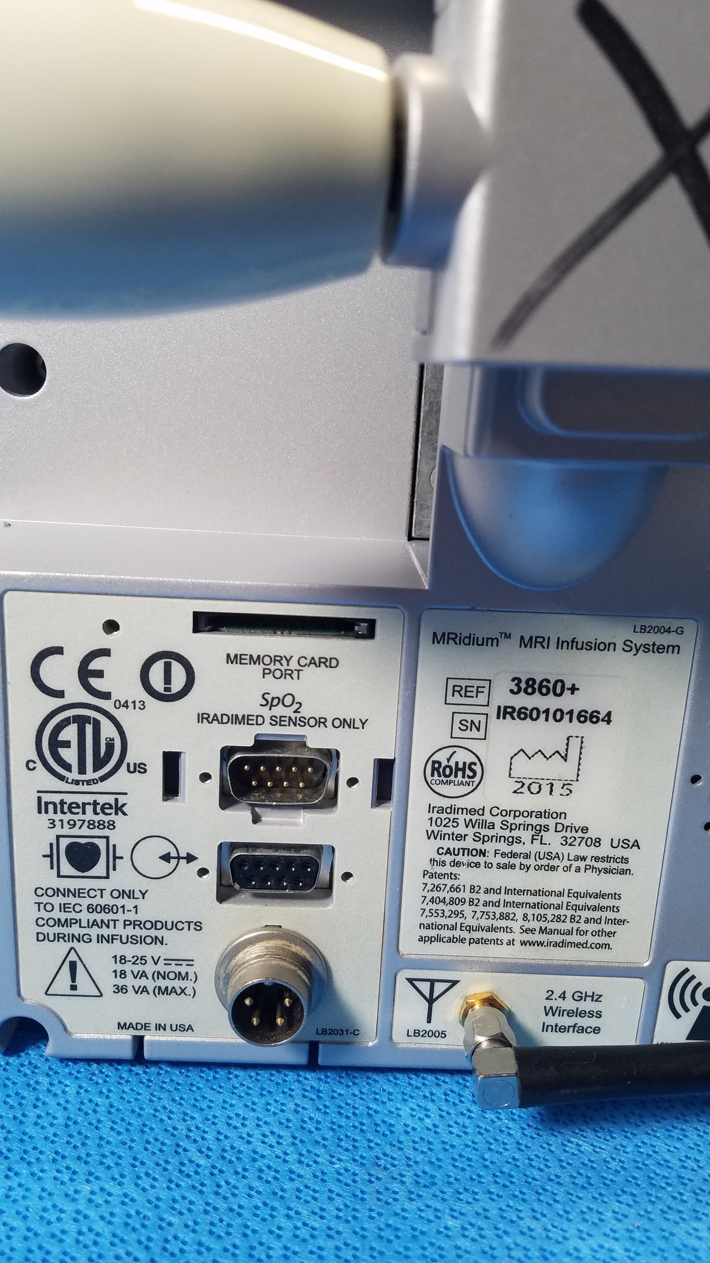 IRadimed MRidium 3860+ MRI Infusion Pump System