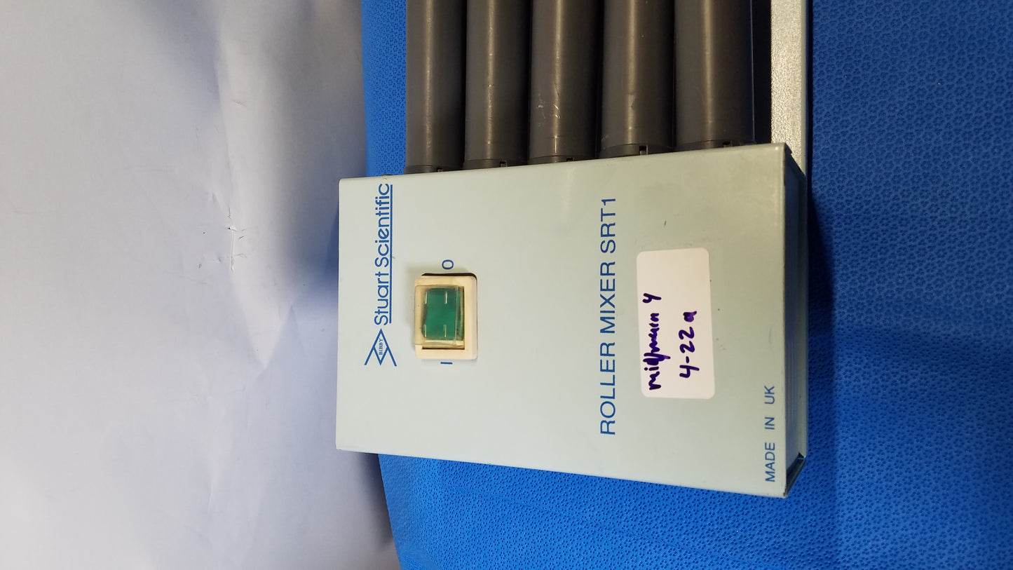 Stuart Scientific SRT1 Lab Tube Roller Mixer 5-Roller S/N R000100219